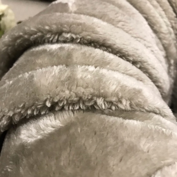 🍁Donated Luxurious champagne plushie blankie🍁 - Picture 13 of 17